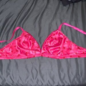 Victoria's Secret Pink Floral Triangle Bra